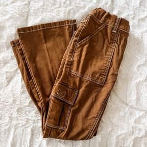YOUTH Terracotta Trendy Cargo Pants - Size 7